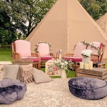 tipi outdoor wedding